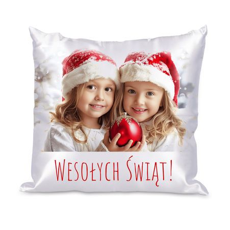 Satin pillowcase with zipper - large 38x38 (set of 5pcs.)