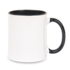 Mug white Combo Standard - handle and inner black carton 36 pcs.