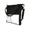Canvas bag with pockets - black