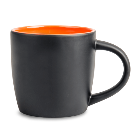 Boston mug for engraving matte black - inner orange carton 36 pcs.