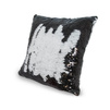 Sequin pillowcase - black/white - sale !