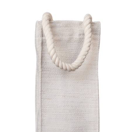 Linen bottle cover - 31.5 cmx8.5 cm