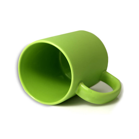 Frosted mug - green carton 36 pcs.