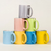 Mug light color pink