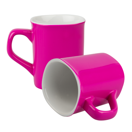 Kubek Lilit 250 ml do graweru- różowy karton 36 szt.