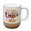 330ml mug with lid and cork bottom - white