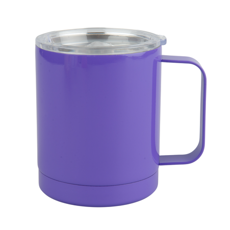 Steel mug 330 ml light color purple