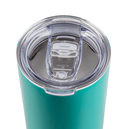 Stalowa termobutla 500 ml z korkowym spodem zielona