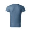 Koszulka bawełniana Malfini slim fit V-neck męska denim S