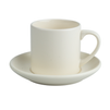 170 ml cup with saucer frosted cream color (set of 6 pcs).)