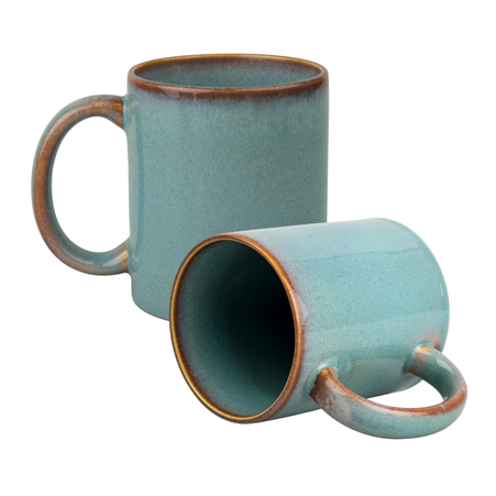 Lava 330 ml mug - green carton 36 pcs.