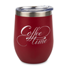 Steel mug for engraving Wine Cup - red