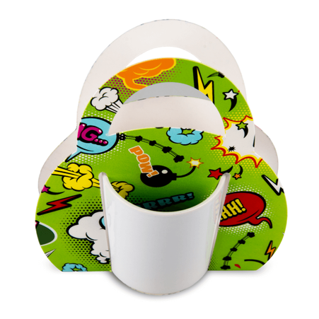 Packaging/ cup holder - comicbook pattern