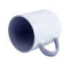 Coffee mug 330 ml Combo - handle and inner light purple
