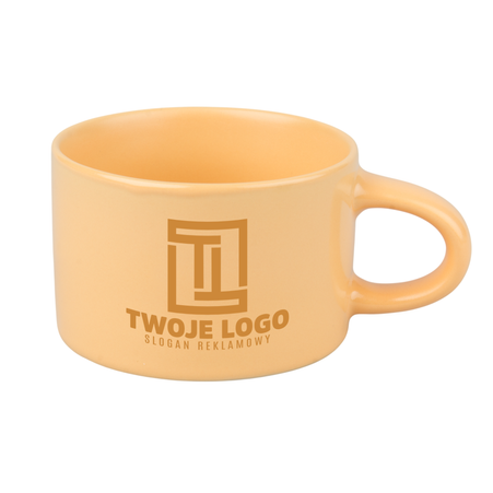 Filiżanka 200 ml Makaronik żółta