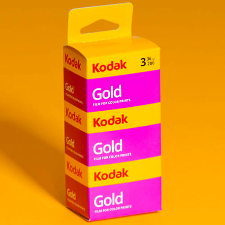 Kodak film Gold 200/135/36 (3-pack)