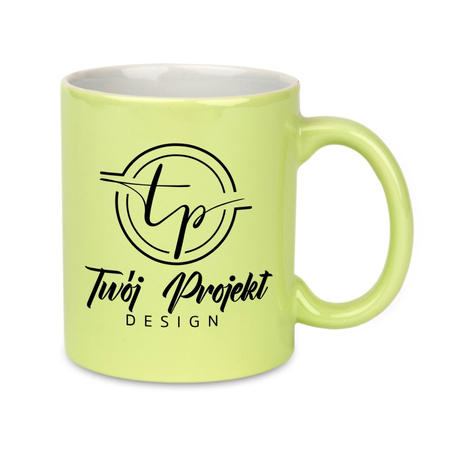 Mug light color green