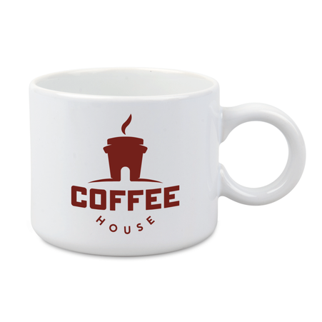 Mug 300 ml Modena - white carton 36 pcs.