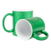Glitter mug green carton 36 pcs.