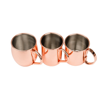 Steel mug 330 ml copper color