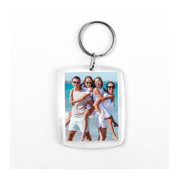 CR_45 acrylic key ring - 35x45 mm (kpl. 5 pcs.)