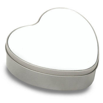 Metal box for trinkets - heart