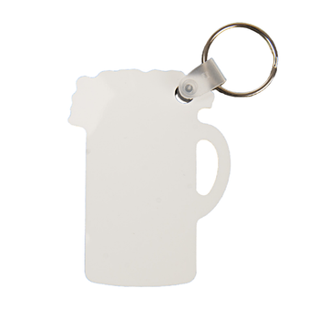 Aluminum Beer Mug Keychain (4435)