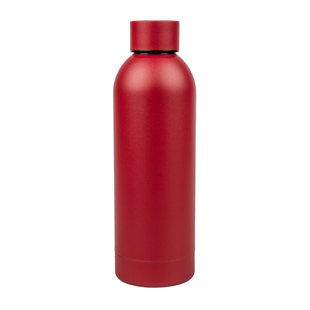 Butla stalowa 500 ml do graweru - czerwona