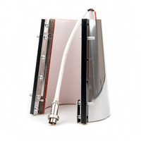 Whitepress large latte + metal clamp