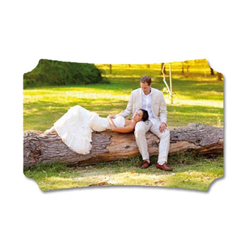 Photo panel white Berlin 20,14x30,3 (aluminum) glossy ChromaLuxe (4149) sale !