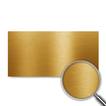 4MD aluminum sheet 30x60 cm matte gold