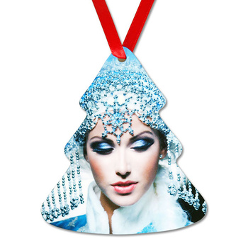 Ornament aluminiowy ozdobny Choinka (4334)