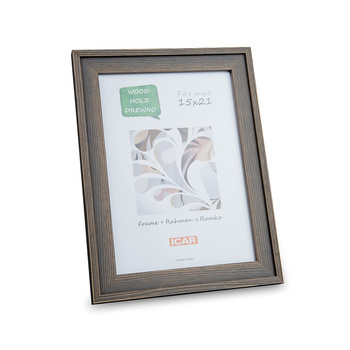 Wooden frame for photos 15x21- DRL_M03 - color grey