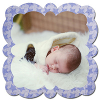 Foto-panel biały Milan 20x20 (aluminium) ChromaLuxe (4089) - wyprzedaż !