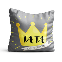 Fotoposzewka soft - wzór Tata Król tego domu