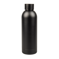 Butla stalowa 500 ml do graweru - czarna
