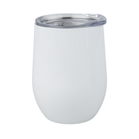 Kubek stalowy 300 ml Wine Cup - biały karton 24 szt.