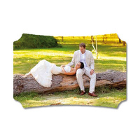 Foto-panel biały Berlin 20,14x30,3 (aluminium) błyszczący ChromaLuxe (4149) wyprzedaż !