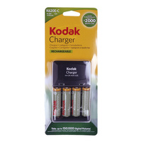 Kodak ładowarka K620E-C + akumulatory Kodak R6/AA x4
