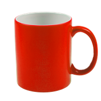 Kubek neonowy -  pomarańczowy karton 36 szt.