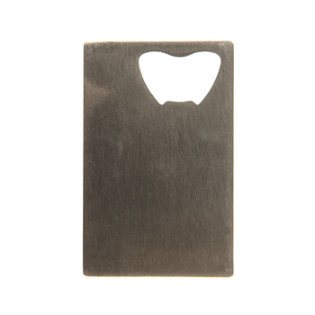 Otwieracz do butelek stalowy 8,5x5,3 cm - wersja 2