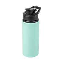 Aluminiowa butla 600 ml Active Flip Top - zielona