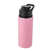 Aluminiowa butla 600 ml Active Flip Top - różowa