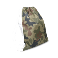 Plecak worek dziecięcy - moro (komplet 2 szt.)